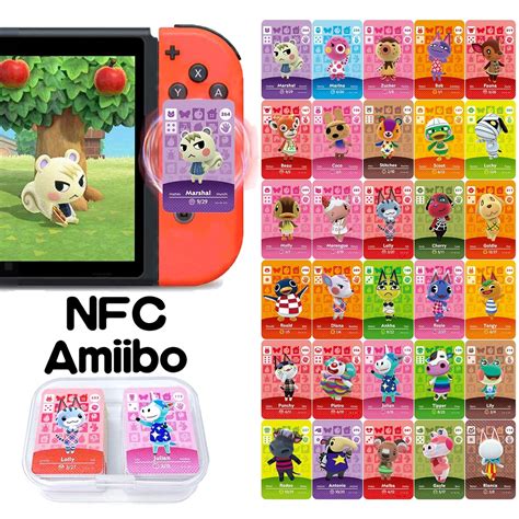 animal crossing amiibo cards custom nfc chip|Animal Crossing amiibo card pack.